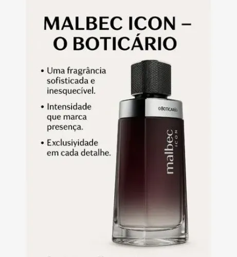 Perfume Masculino Malbec Icon 