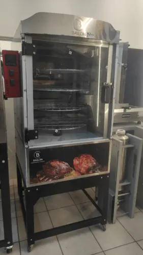 Bh Assador de carne Multiusos até 70KG a gás Bailon