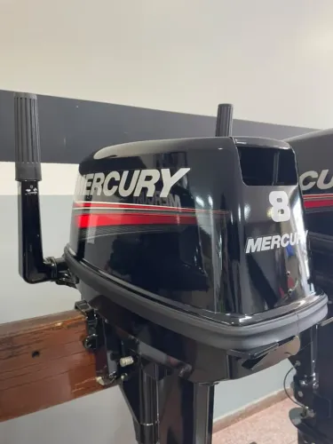 Motor de Popa Mercury 8 HP Novo | Pronta Entrega