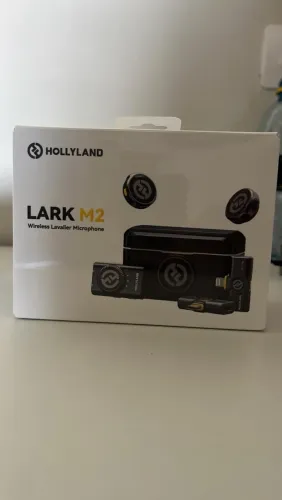 Mic Hollyland Lark M2 combo câmera Lightning e USBC lacrado