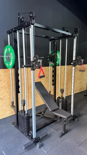 Cross Smith Estação de Musculação Completo Bronco Fitness