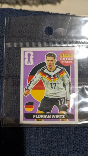 FIGURINHA DA COPA FLORIAN WIRTZ ROXA