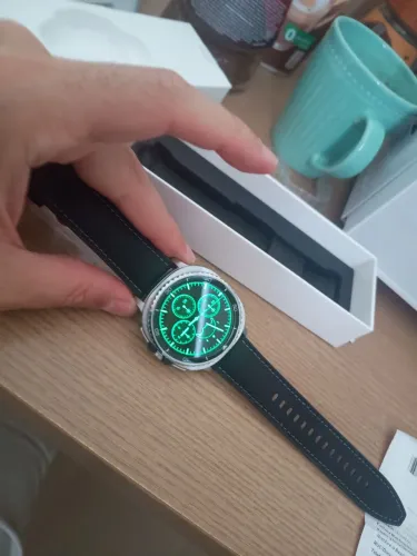 Smartwatch Galaxy 8 classic preto, um mês de uso, sm-l500