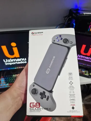 Controle Gamepad GameSir G8 Galileo USB-C para Android iPhone 15/16 Hall Effect