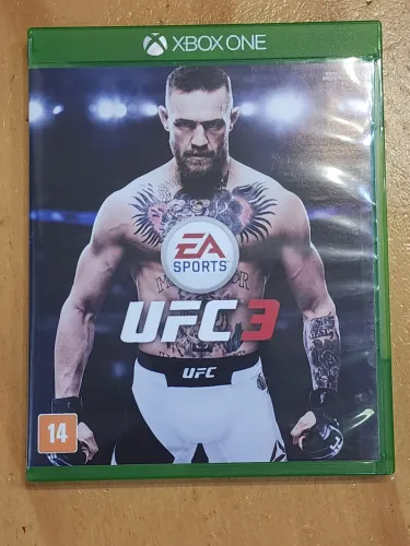 Ufc 3 de xbox one com caixa