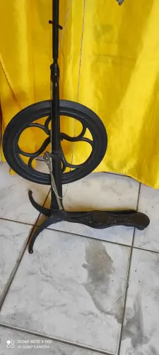 Broca de dentista antiga,manual,peça de museu: