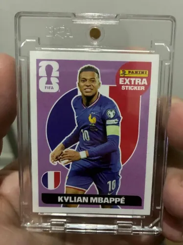 Figurinha Legend Kylian Mbappé Bordo Copa 2026 Panini Original