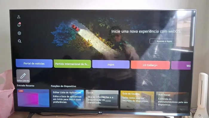 Smart tv LG 43" 4k