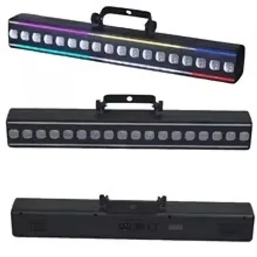Mini Ribalta 18 Leds RGB com fita led