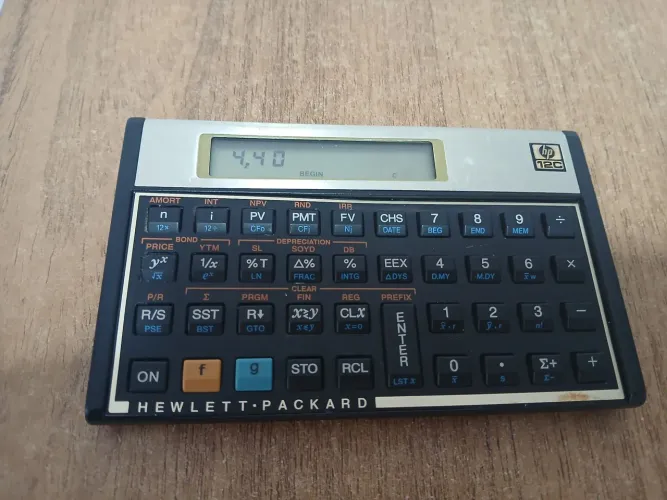 Calculadora Financeira Hp 12C