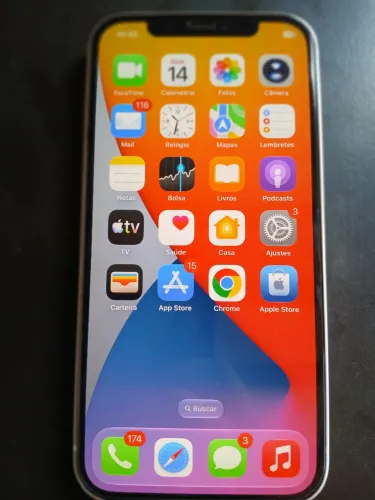 Smartphone Iphone 12 128gb Branco Excelente!