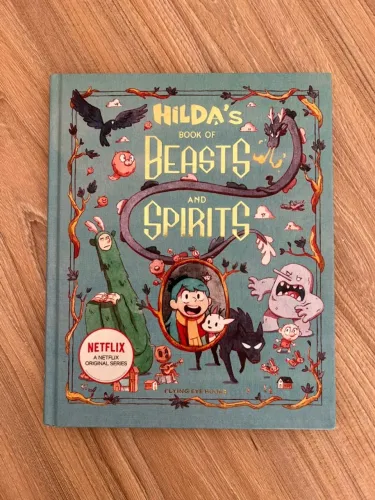 Hilda's Book of Beasts and Spirits - Livro Artbook IMPORTADO em inglês