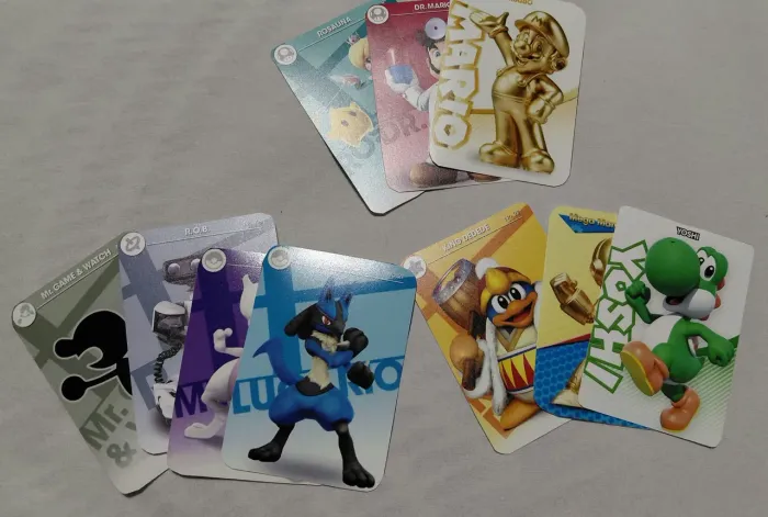 Amiibo card Nintendo wii wii u Switch Pokémon Mario Yoshi Kirby