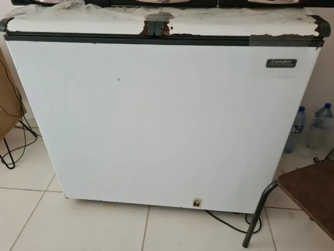 Frizer duas portas smaltec 