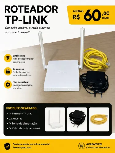 ROTEADOR TP-LINK
