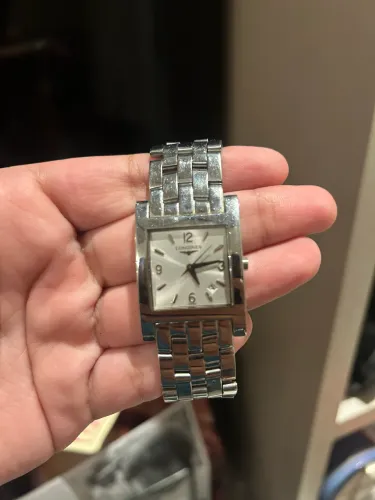relógio longines feminino prata