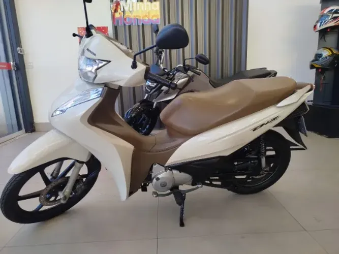 BIZ 125 BRANCO PEROLA
