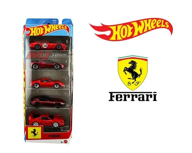 PACK SET FERRARI HOTWHEELS 