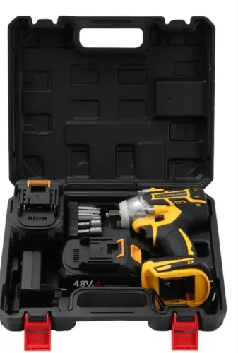 Chave De Impacto A Bateria 48v Profissional Amarelo 48v/ * Deysi