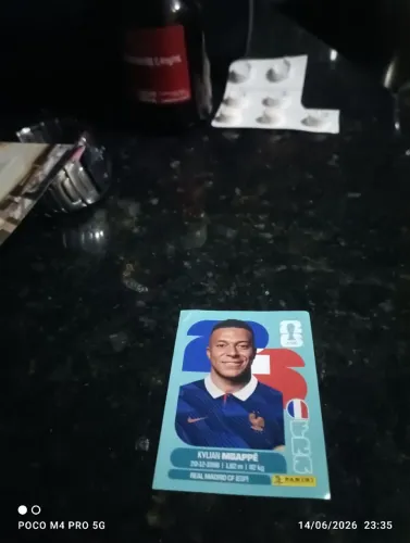 Figurinha do mbappé