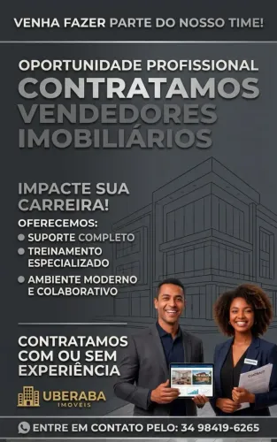 Vaga para vendedor (a)
