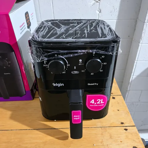 Fritadeira Air Fryer Elgin Quad Fry 4,2L 1400W