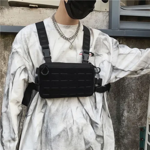 Bolsa Peitoral Bag Tática Militar Frontal