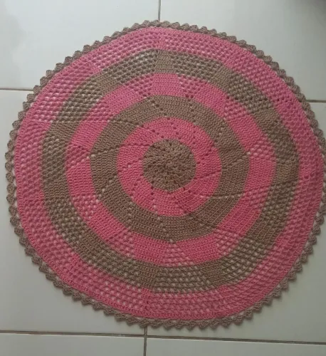 Tapetes de crochê