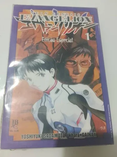 Lote promocional Mangá Evangelion 1,2,3