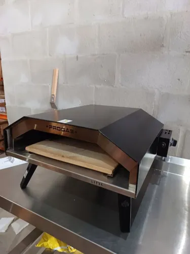 Forno pizza refratário a gás pruno Progás