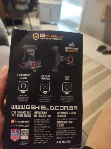 Suporte de celular e GPS GShield TANKCAR