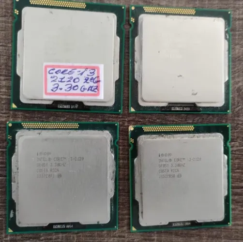 Processador Intel core i3-1155 conformes, nas fotos