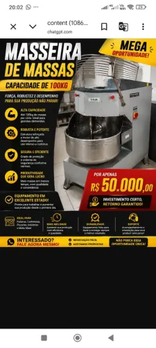 Masseira Capacidade 100kg