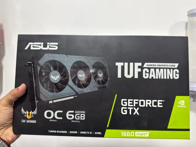 Placa Vídeo Asus Tuf Gaming GTX 1660 Super