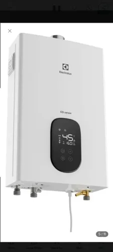 Aquecedor De Água A Gás Electrolux Exaustão 16l H16bg Bivolt