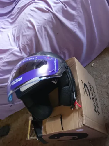 Capacete Race Tech Play - Cinza Fosco