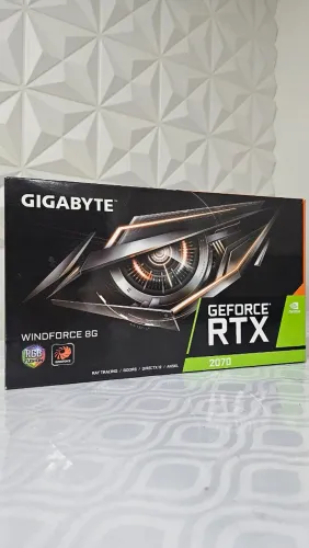 Placa De Vídeo Gigabyte Gf Rtx 2070 Super Windforce 3x 8gb (Excelente Estado)