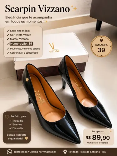 Scarpin Vizzano