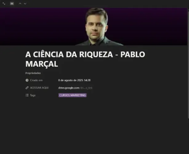 Combo de Cursos (PABLO MARÇAL, PRIMO RICO, CORTELLA...)