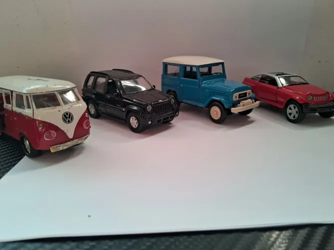 Lote de carrinhos miniatura coleção
