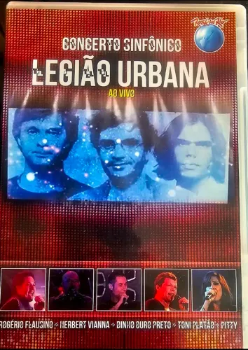 DVD LEGIÃO URBANA CONCERTO SINFÔNICO AO VIVO