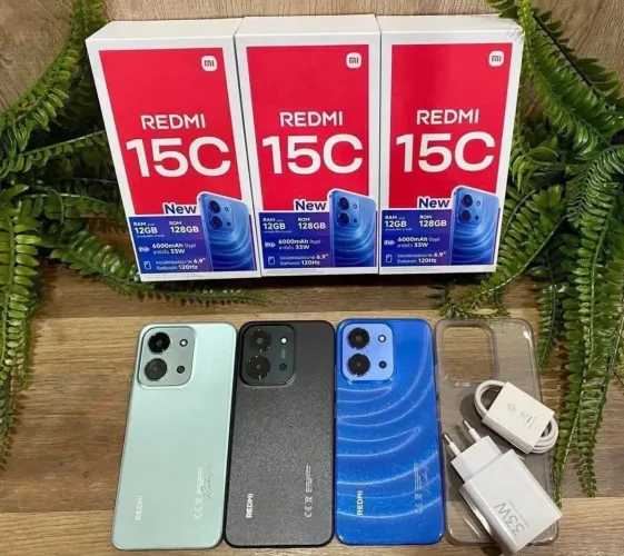 Redmi 15c 4G 256Gb 08Gb Ram Lacrado Global Lançamento