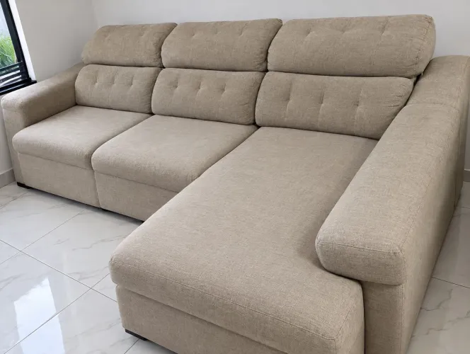 VENDO SOFÁ RETRÁTIL EM L