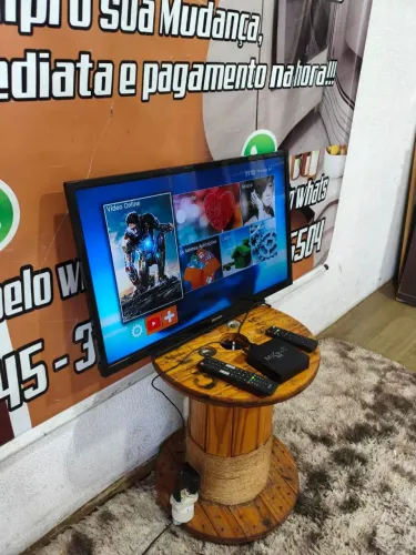 Tv Semp Led 32 polegadas Vai com conversor MaxQ Pro 4k 5G com 2 controles 