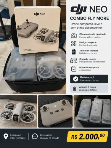 DRONE DJI NEO - FLY MORE