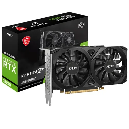 RTX 3050 6GB MSI Ventus 2X OC GDDR6