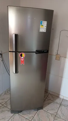 Geladeira Brastemp frost free inox