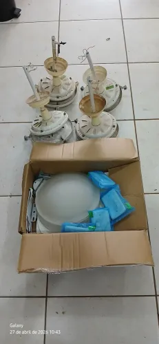 Ventiladores de teto (kit com 4)