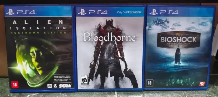 Alien isolation / Bloodborne / Bioshock collection