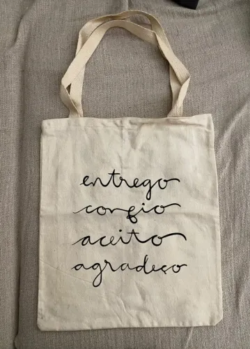 ECOBAG ALGODÃO ENTREGO CONFIO ACEITO AGRADEÇO